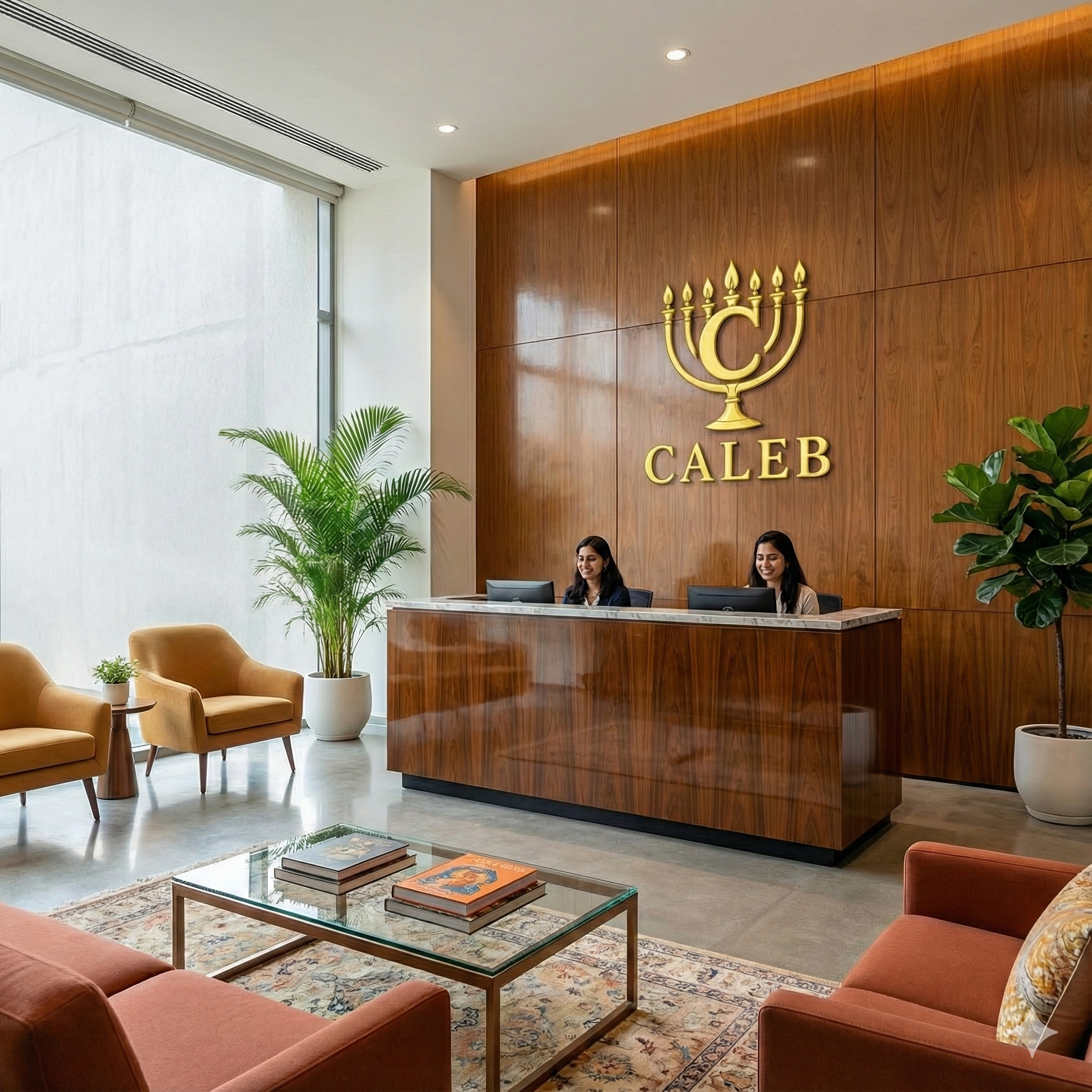 Professional Working Woman in Corporate Office